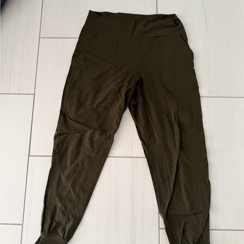 lululemon athletica Olive Track Pants